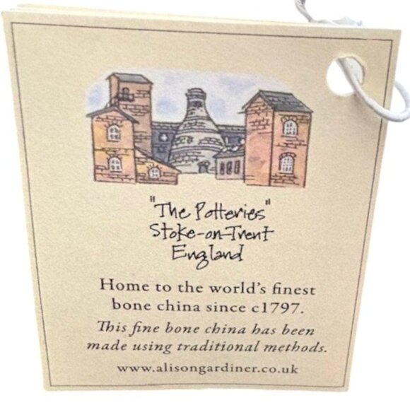 Alison Gardiner Collection "Royal Wedding" Fine Bone China Cup - Meghan & Harry - Picture 8 of 8